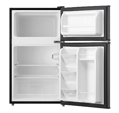 Arctic King 3.2 Cu Ft Two Door Compact Refrigerator Freezer 
