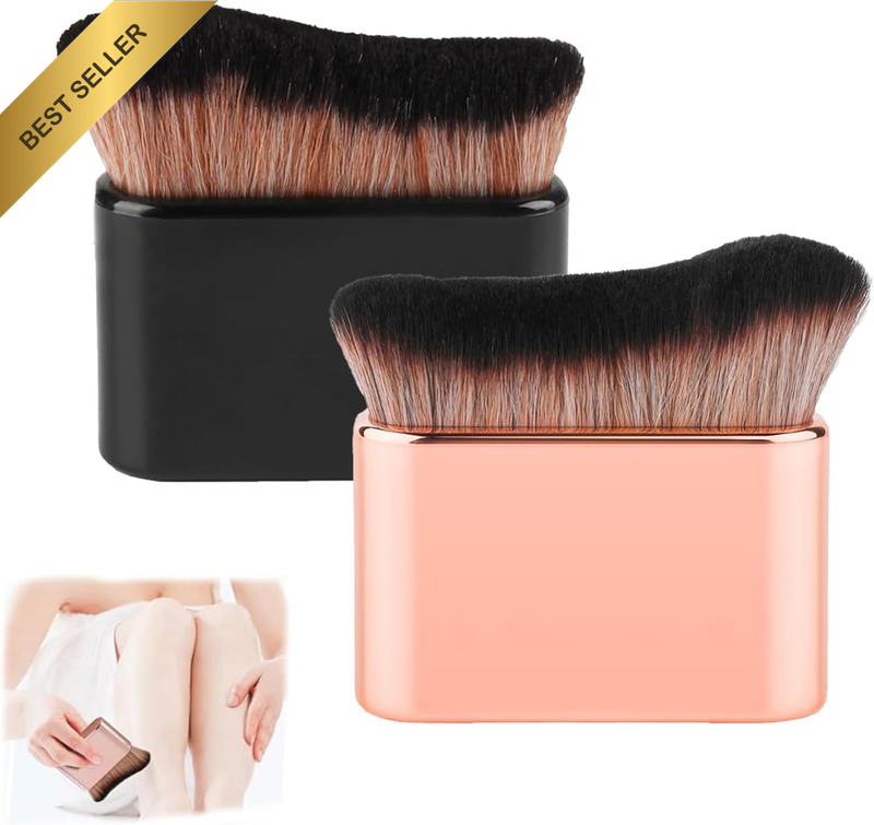 2PCS Large Body Makeup Brush Set for Self Tanner, Foundation & Sunscreen - Profe