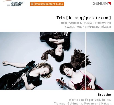 Trio Klangspekt Breathe: Werke Von Fagerlund, Rojko, Tiensuu, Goldmann, Kuw (CD)