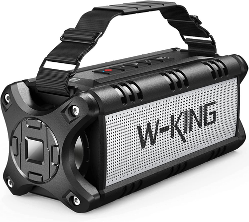 W-KING Bluetooth Speaker, 50W Powerful Bluetooth Speaker Loud IPX6 Waterproof,