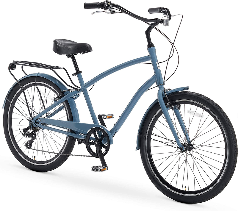 Sixthreezero Evryjourney Men'S Hybrid Cruiser Bike, 1/3/7/21