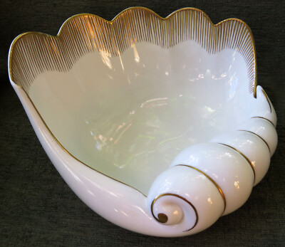 Friesland Germany Large Round Serving Bowl Gray Pink Mid century