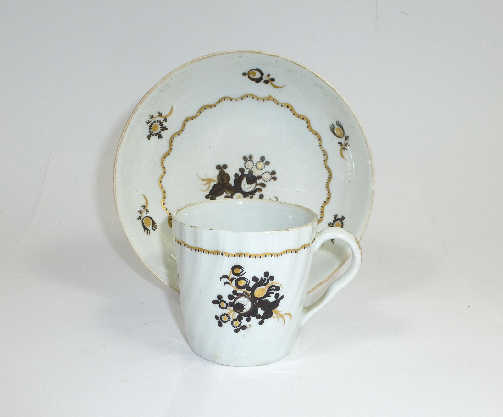 CHAMBERLAINE WORCESTER Cup&Saucer(1820年頃 CHAMBERLAINE WORCESTER Cup&Saucer(1820年頃