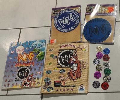 Séries Complètes Pog 1 Et 2 Françaises Avec Kinis, Classeurs Et Tapis