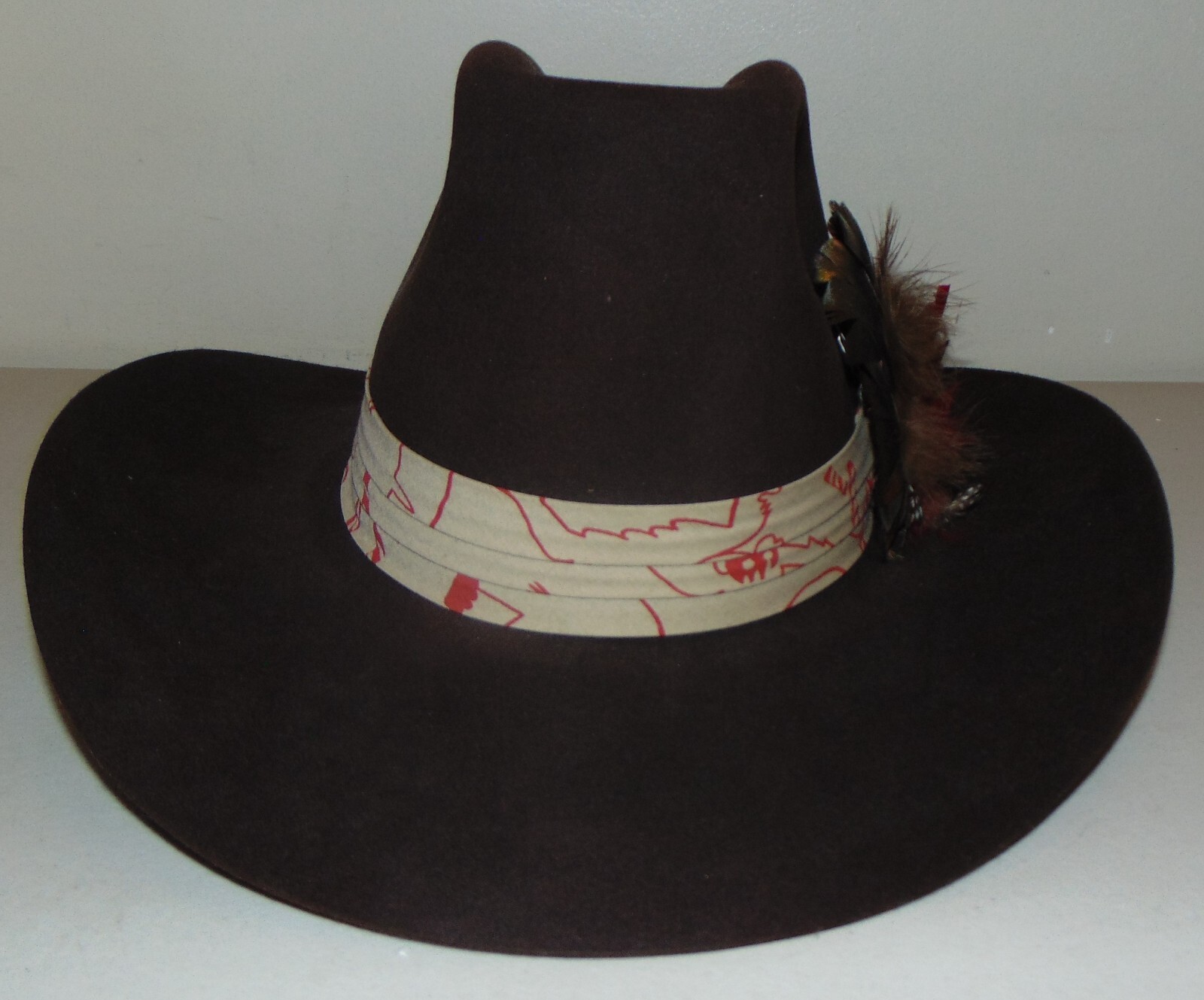 Vintage 10 X Quality Beaver Hat 100% Fur Hat Size-6-3/4