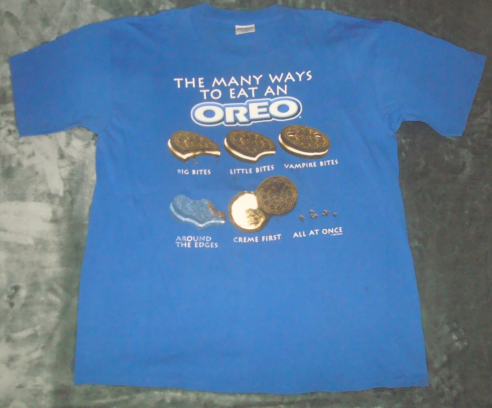 90s USA製 How Do You Eat? Oreo Tシャツ 企業 XL 90s USA製 How Do You Eat? Oreo Tシャツ 企業 XL - メルカリ