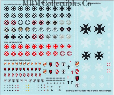 Warhammer 40K Kill Team Marines Black Templars PRIMARIS CRUSADER SQUAD Bit Bits