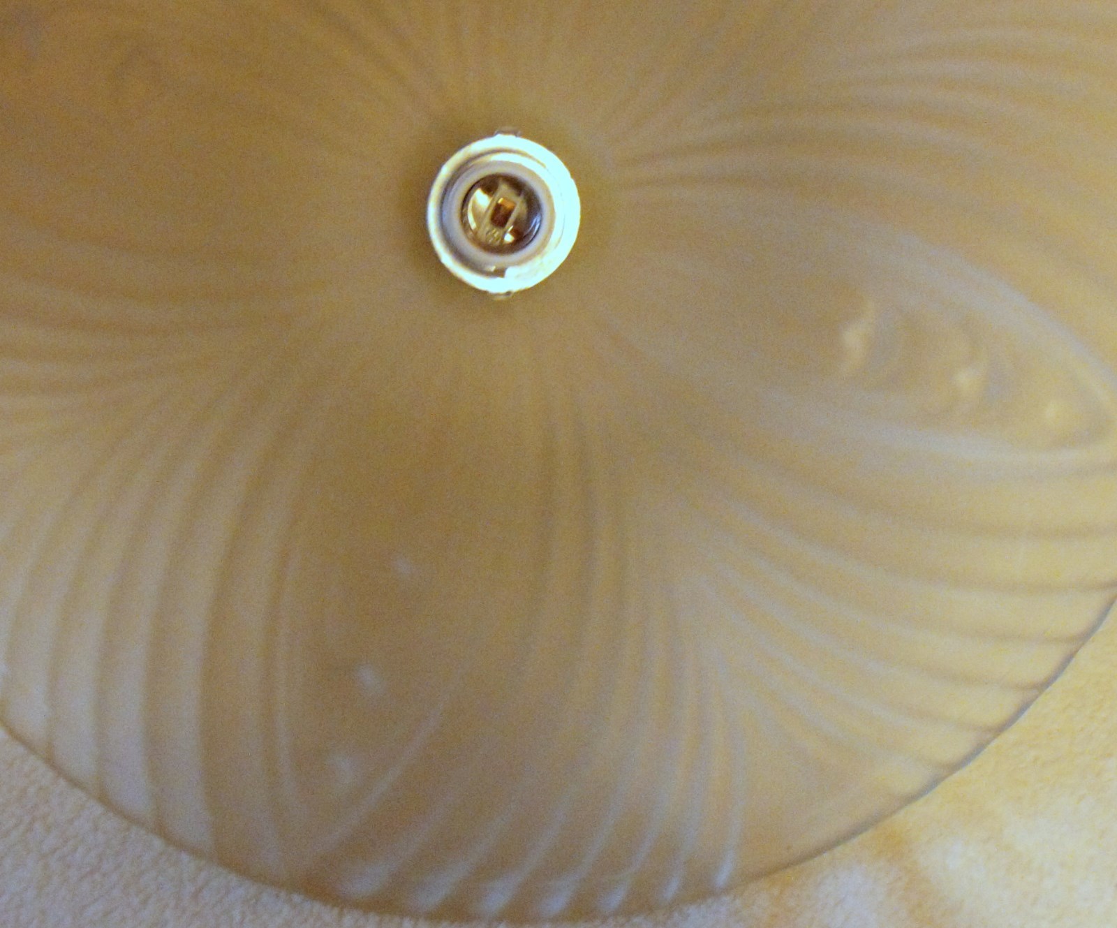 hanging ceiling light with large decorative heavy glass globe