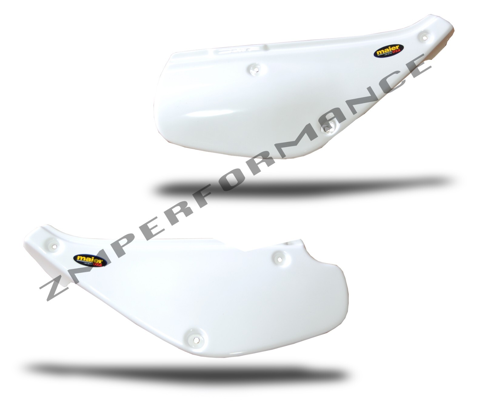 NEW HONDA XR 80 88 - 00 WHITE PLASTIC MOTORCYCLE SIDE PANELS
