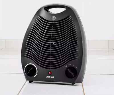 Jocca Elektroheizung 2000 W Heizfunktion und Ventilator 2 Stufen Tragegriff