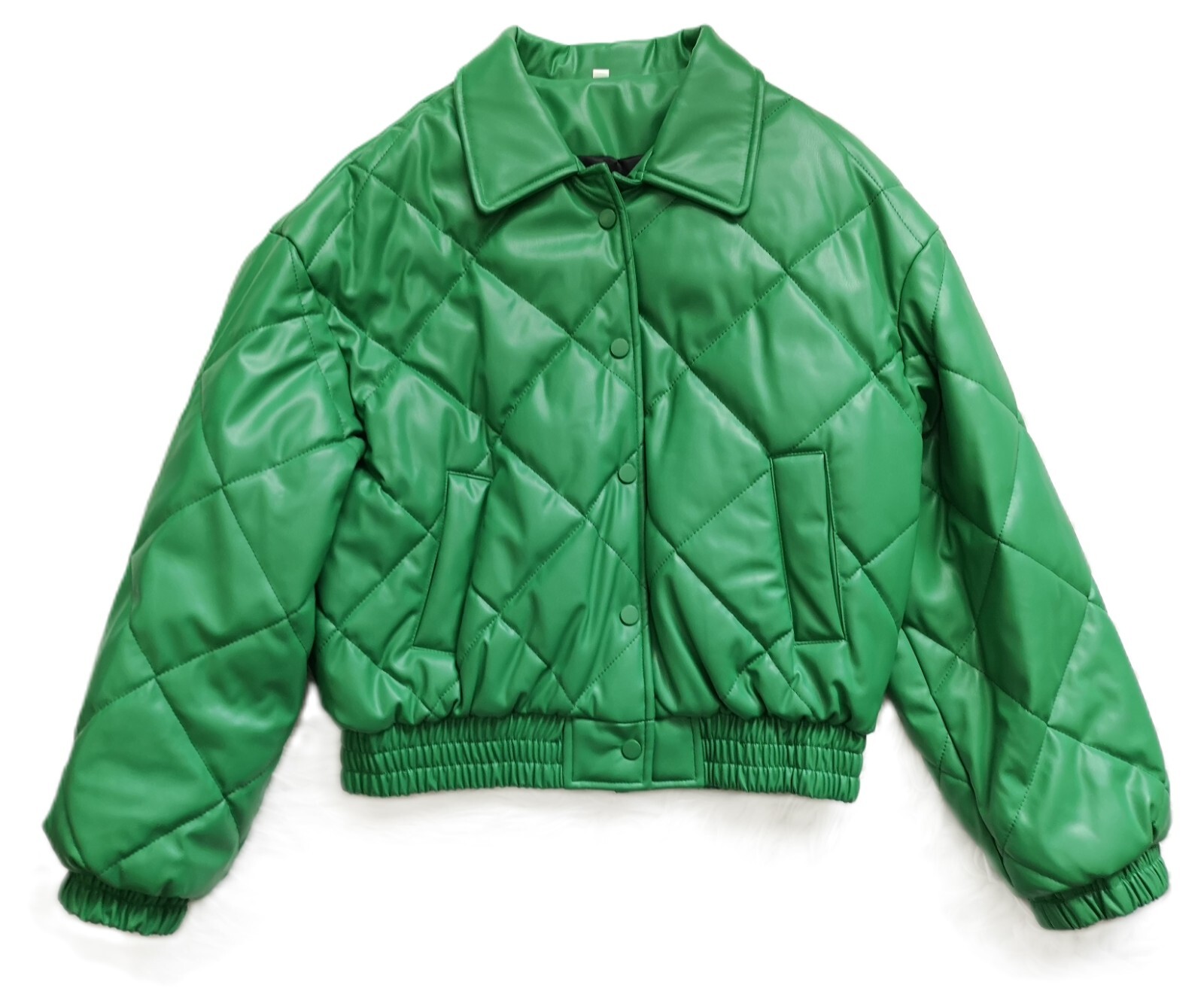 ジャケット・アウター CLANE VOLUME FLARE BOA COAT green CLANE（クラネ）の「VOLUME FLARE BOA COAT（ステンカラーコート