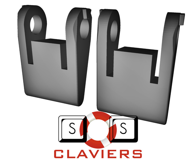 Pieds De Remplacement Pour ClavierÂ Ibm Model M 1391401