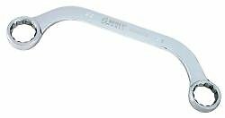 Sunex 993505M 21mm x 22mm Fully Polished Half Moon Double Box Wrench