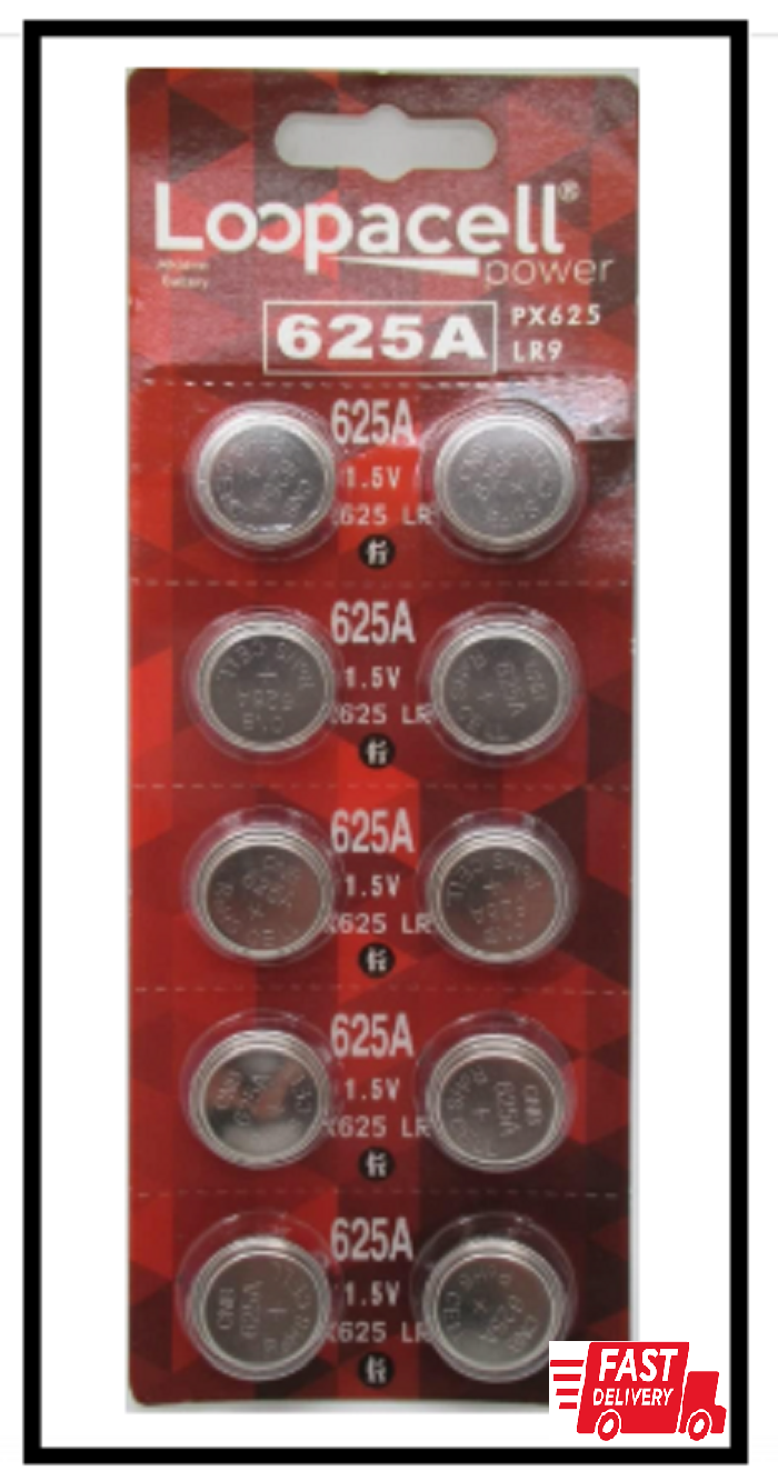 Batteria Bottone Alcalina PX625A - LR9 E V625U - 1.5V - Foto 5