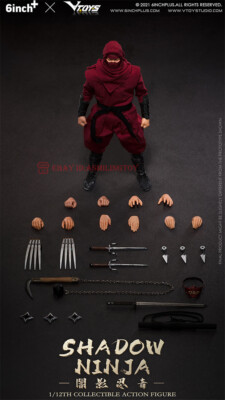 VTOYS X 6INCH+ Shadow Ninja 1/12 Collectible Action Figure