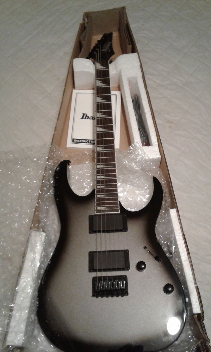 美品　Ibanez Electric guitar GRG121DX-MGS Ibanez GIO GRG121DX Solid Electric Guitar GRG121DXMGS for