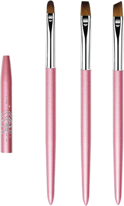 Nail Clean up Brush - 3 Pcs Nail Polish Correction Pen for Cleaning up Mistakes,