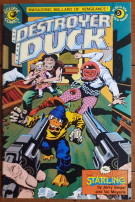 DESTROYER DUCK #3, JACK KIRBY, ECLIPSE COMICS, JUNE 1983, FN