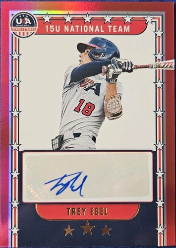 2024 Panini Stars and Stripes - Trey Ebel #NTS-5