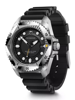 Pre-owned Victorinox 241990 Mens Watch Dive Pro Quartz 43mm 30atm