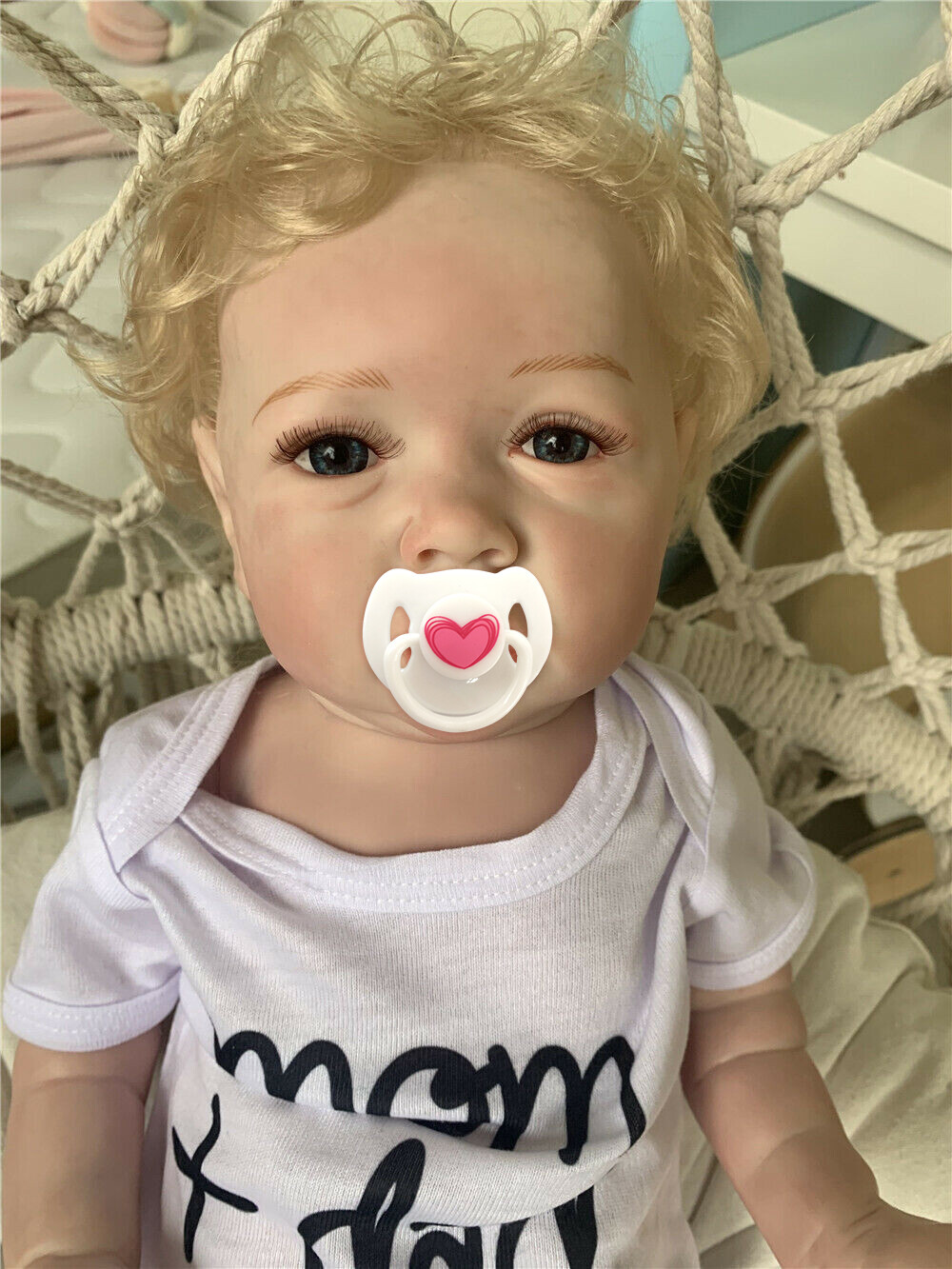 Realistic 22 Inch Newborn Baby Girl Doll Alive