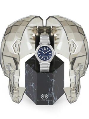 Pre-owned Philipp Plein Pw1ba0423 The Hexagon Ladies Watch 38mm 5atm