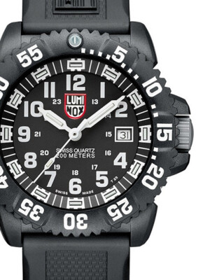 Pre-owned Luminox Xs.3051.f Navy Seal Colormark 3050 Series Mens Watch 44mm 20atm