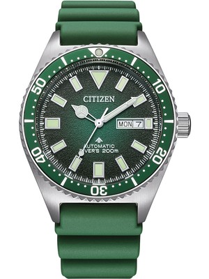 Pre-owned Citizen Ny0121-09xe Promaster Marine Automatic Mens Watch