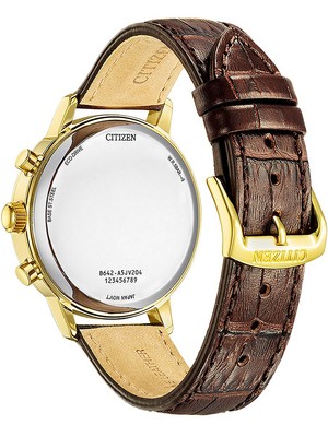 Pre-owned Citizen Ca7062-15a Eco-drive Chronograph Mens Watch 42mm