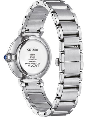 Pre-owned Citizen Em1070-83d Eco-drive Elegance Ladies Watch 30mm
