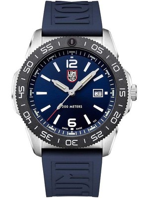 Pre-owned Luminox Xs.3123.df Pacific Diver Mens Watch 44mm 20atm