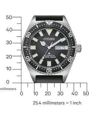 Pre-owned Citizen Ny0120-01e Promaster Marine Automatic Mens Watch
