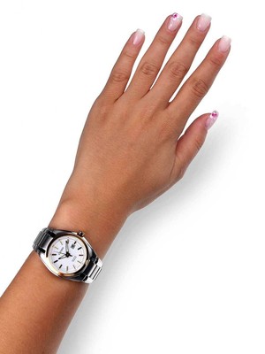 Pre-owned Citizen Ew2214-52a Eco-drive Super-titanium Ladies Watch 34mm 10 Atm