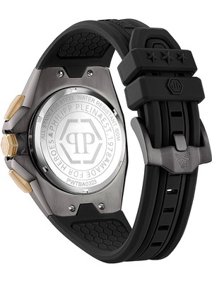 Pre-owned Philipp Plein Pwtba0323 Hyper $port Chronograph Mens Watch