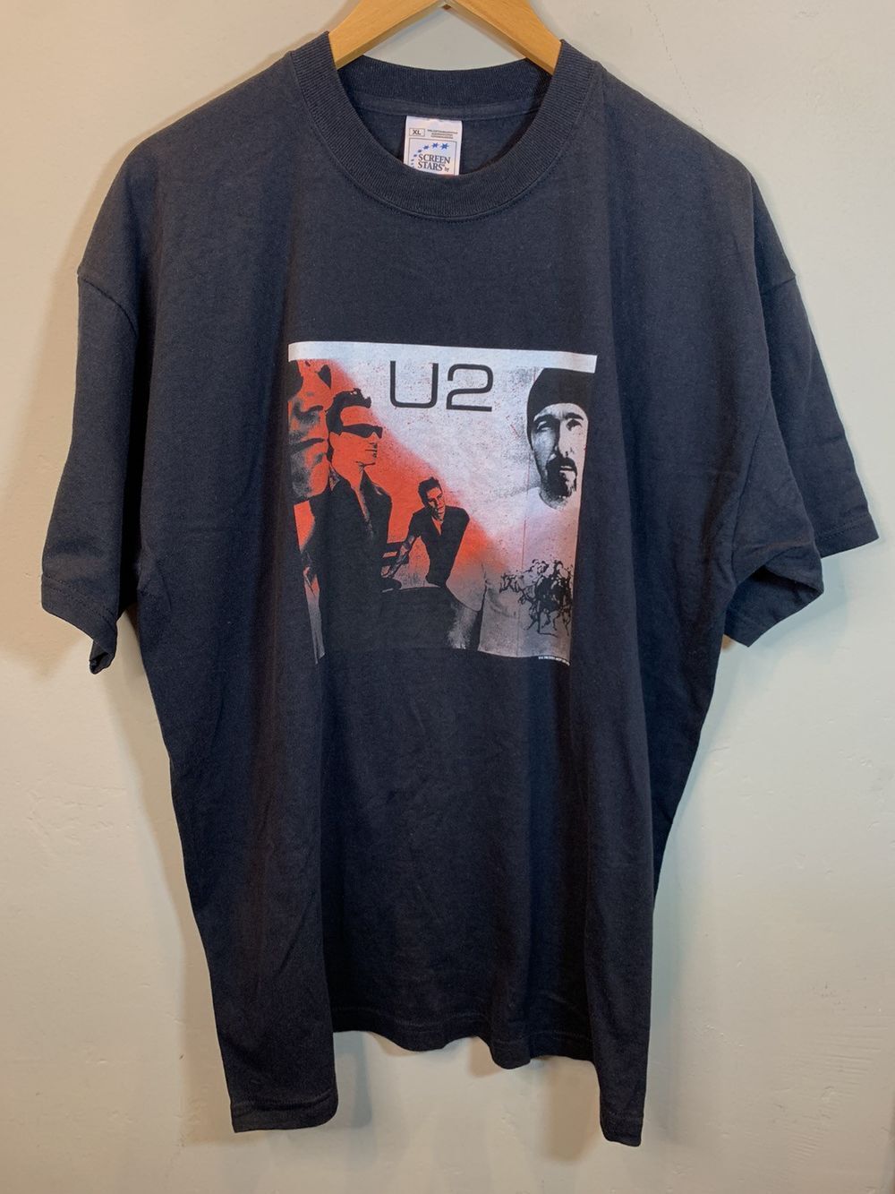 Vintage 2001 U2 Goal Is Elevation Tour Black Unisex Tshirt S Vintage 2001 U2 Goal Is Elevation Tour Black Unisex Tshirt S