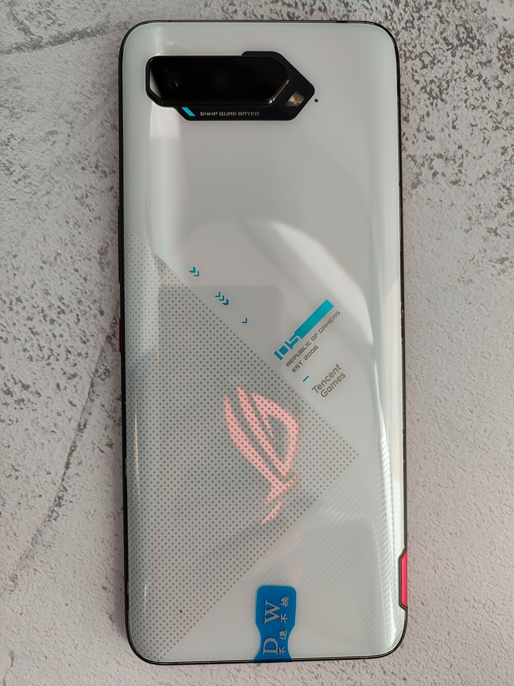 Rog Phone 5 White 12GB 128GBフルセット ASUS ROG Phone 5 12/128GB 白 Tecent版