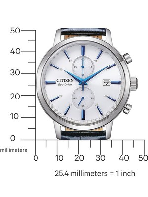 Pre-owned Citizen Ca7069-16a Eco-drive Chronograph Mens Watch 42mm