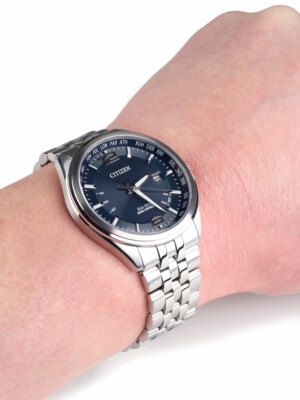 Pre-owned Citizen Cb0010-88l Eco-drive Elegant Radio Controlled Watch