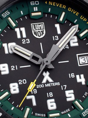 Pre-owned Luminox Xb.3735 Mens Watch Bear Grylls Mountain 43mm 20atm