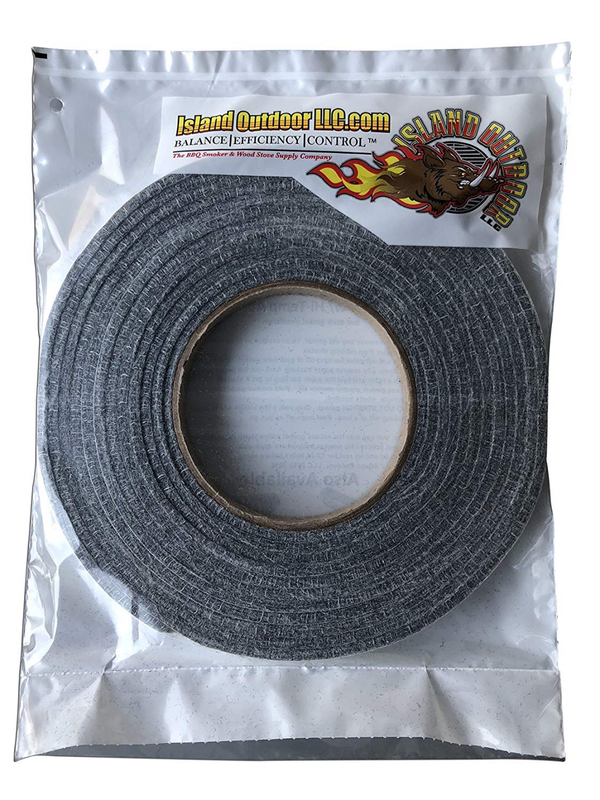 LavaLock 12 GREY High Performance BBQ gasket smoker seal SELF STICK
