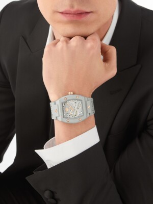 Pre-owned Philipp Plein Pwvba0123 Mens Watch The Skeleton Automatic 44mm 5atm