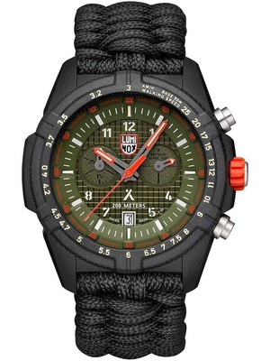 Pre-owned Luminox Xb.3797.km Bear Grylls Survival Chronograph Mens Watch