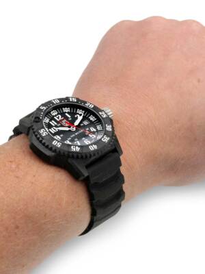 Pre-owned Luminox Xs.3801.l Carbon Seal 3800 Serie Mens Watch 46mm 300m
