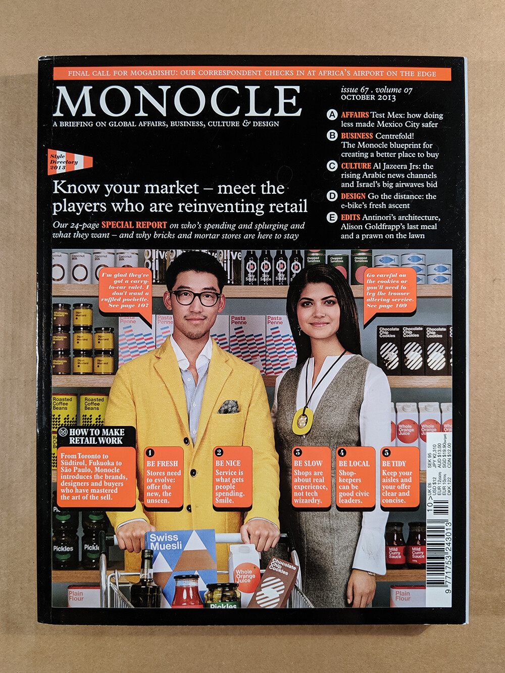Monocle Magazine Issue 67 - Volume 07 - October 2013 | eBay