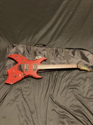BC rich USA ワーロック赤