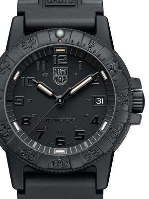 Pre-owned Luminox Xs.0301.bo Leatherback Sea Turtle Unisex Watch
