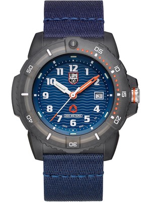 Pre-owned Luminox Xs.8903.eco Tide Eco Mens Watch 46mm 20atm