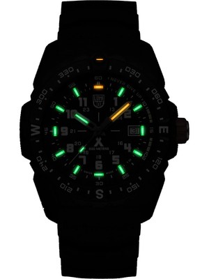 Pre-owned Luminox Xb.3735 Mens Watch Bear Grylls Mountain 43mm 20atm