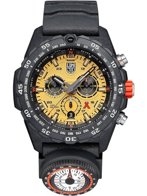 Pre-owned Luminox Xb.3745 Mens Watch Bear Grylls Survival Chronograph
