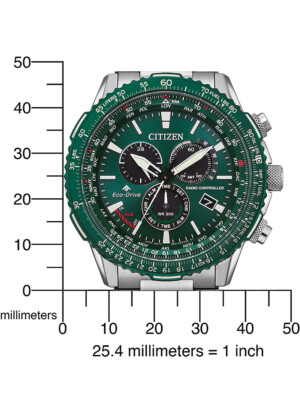 Pre-owned Citizen Cb5004-59w Radio-controlled Eco-drive Promaster Mens Watch 45mm